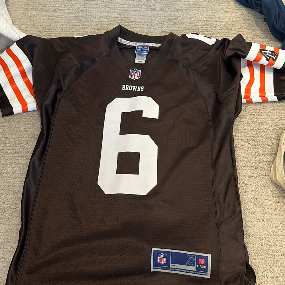 Mayfield Cleveland Brown jersey, never worn, new condition